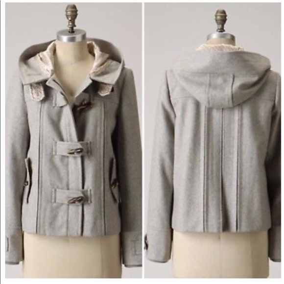 elevenses Jackets & Blazers - Anthropologie Elevenses Frost Coat Size 8 elevenses Jackets & Blazers - Anthropologie Elevenses Frost Coat Size 8